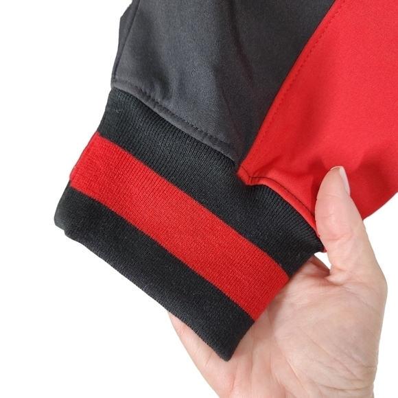 HOLLOWAY SNAP FRONT VARSITY NYLON JACKET - Picture 5 of 10